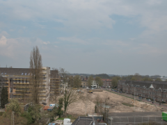 Luchtfoto van een wijk in Arnhem