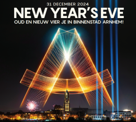 Flyer New year's eve in de binnenstad