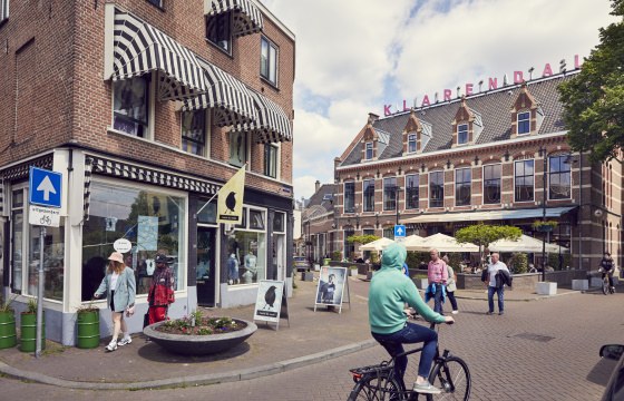 Foto in het centrum van Arnhem.