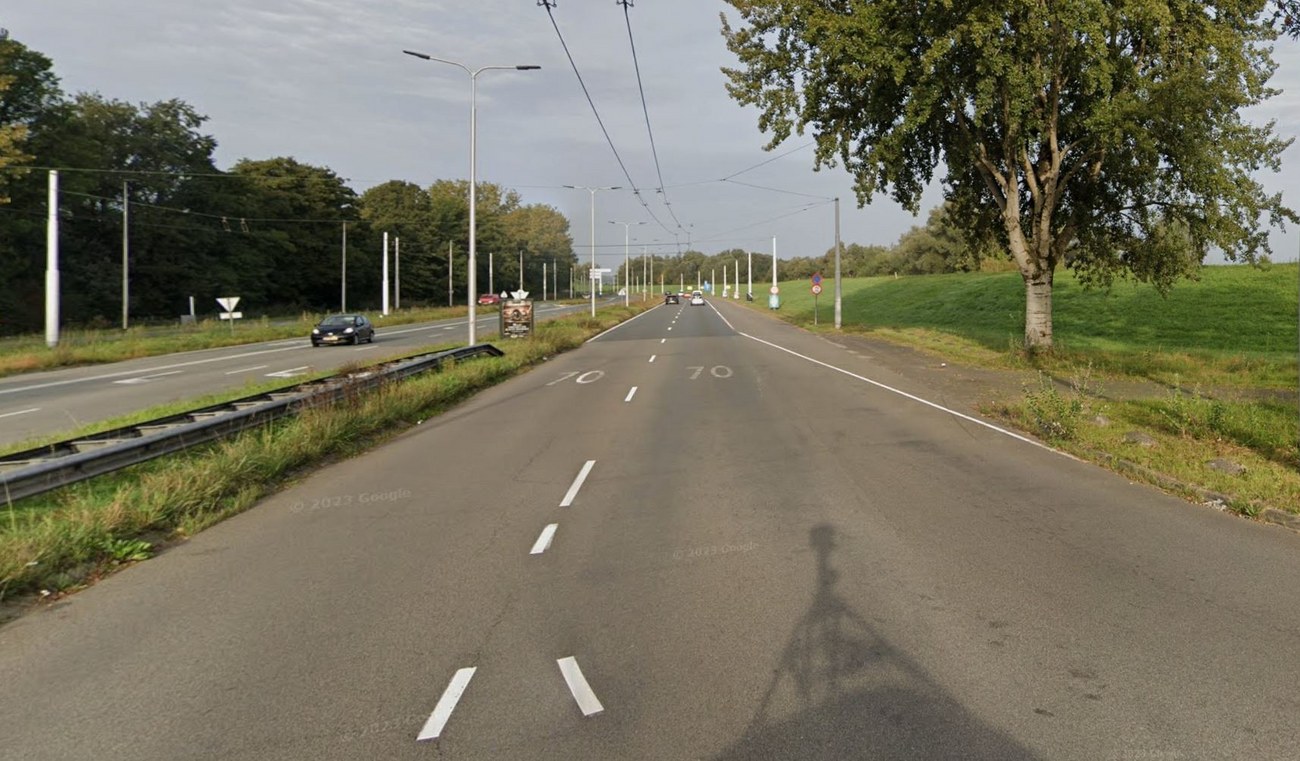 De Batavierenweg in Arnhem.