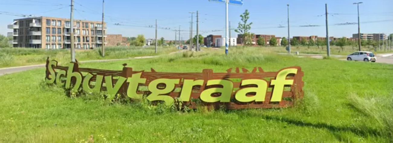 Afbeelding van het woord Schuytgraaf op het gras