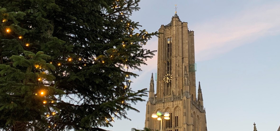 Kerstboom en Eusebiuskerk